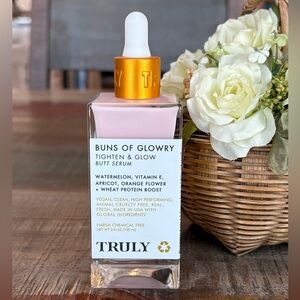 NEW Truly Beauty BUNS OF GLOWRY Tighten & Glow BUTT SERUM Full+ Size 3.4 oz